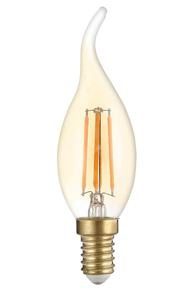 OPTONICA LED λάμπα Candle T35 Filament 1491, 4W, 2500K, E14, 400lm