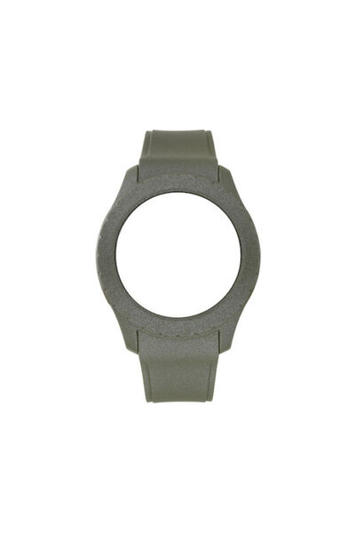 Other WATX & CO Λουράκι από καουτσούκ Πράσινο 49mm