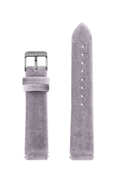 Watx & CO Δερμάτινο λουράκι μωβ 38mm