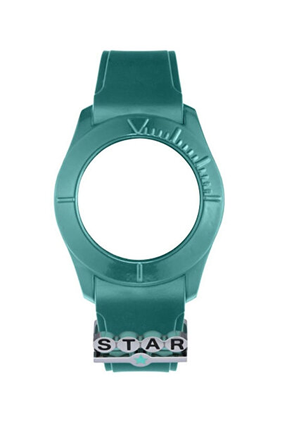 Other WATX & CO COWA3549 Λουράκι από καουτσούκ Πράσινο 38mm