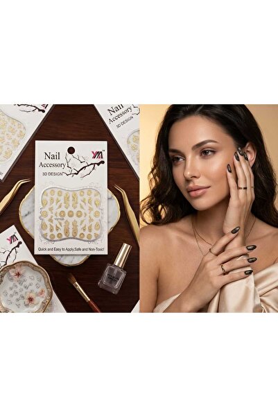 ORİON GLOBAL Nail Accessory 3D Desıgn Tırnalk Süsü