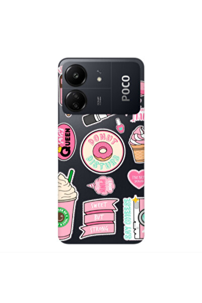 Other Xiaomi Poco C65 Donut disturb Transparent Silicone TPU Θήκη