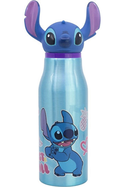 Disney Παιδικό Παγούρι Νερού Στιτς & Λίλο Αλουμινίου 690ml