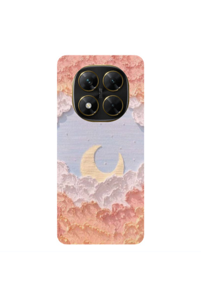 Other Xiaomi Poco X7 Moon Clouds Transparent Silicone TPU Θήκη
