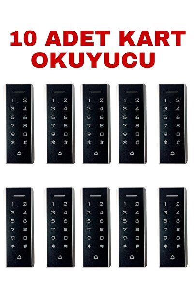 SARKEY SR-205 EM Kartlı ve Şifreli Geçiş Sistemi Proximity RFID Kart Okuyucu ...