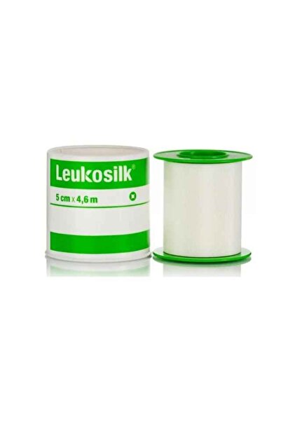 Leukoplast Λευκοσίλκ Αυτοκόλλητη Ταινία από Μετάξι 4,6 μ. x 5,0 εκ.