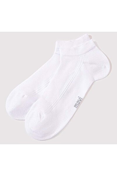 Mavi M0910168-900 Heel Socks Unisex Socks White