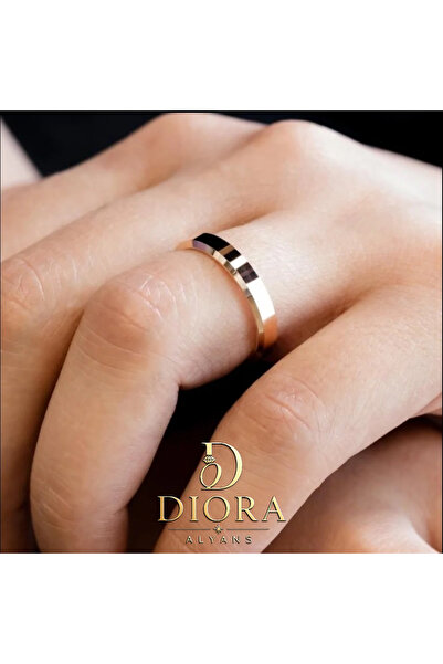 DİORA ALYANS İÇİ DOLU 925 AYAR 4 MM GÜMÜŞ ALYANS ÜRÜN KARARMAMASI İÇİN GÜMÜŞ ...