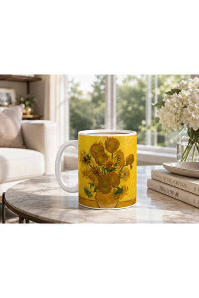 Tomris Hatun Van Gogh Series, Double-Sided Sublimation Printed Mug, Gift Mug,...