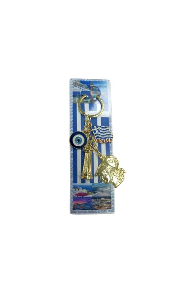 Tradesor Τουριστικό μπρελόκ Souvenir - Σετ 12pcs - Greece - 227910