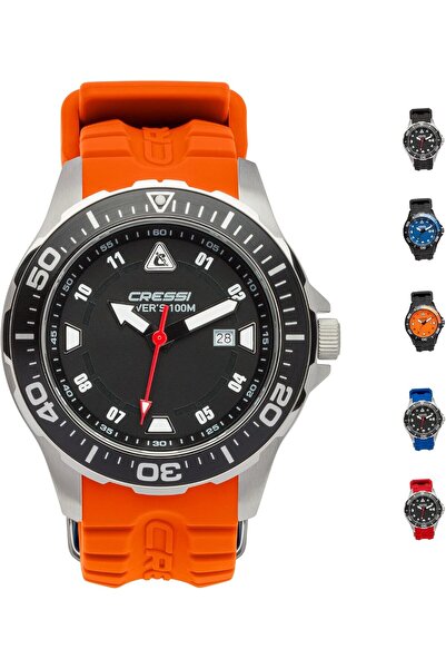 Cressi Manta Watch for Professional Divers, 100m Water Resistant, 10 ATM, Uni...