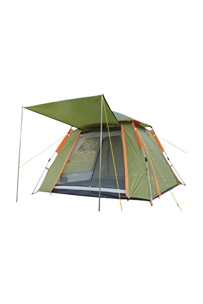 Tradesor Σκηνή Camping 3 ατόμων με σκίαστρα - YB3021 - 2x2m - 960002 - Green
