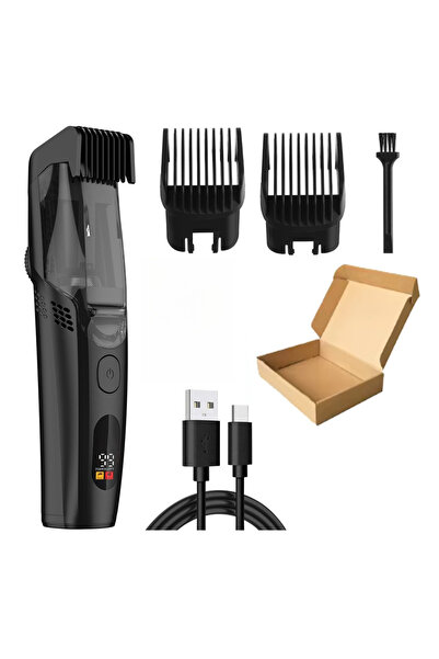 choice2 Black-paper box Vacuum Beard Trimmer for Men, Adjustable Length with ...