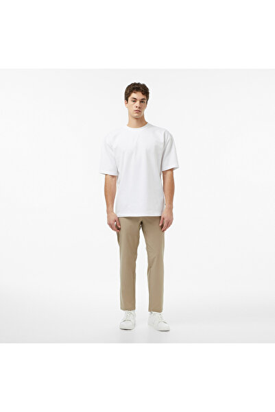 Nautica Erkek Bej Slim Fit Teknik Pantolon