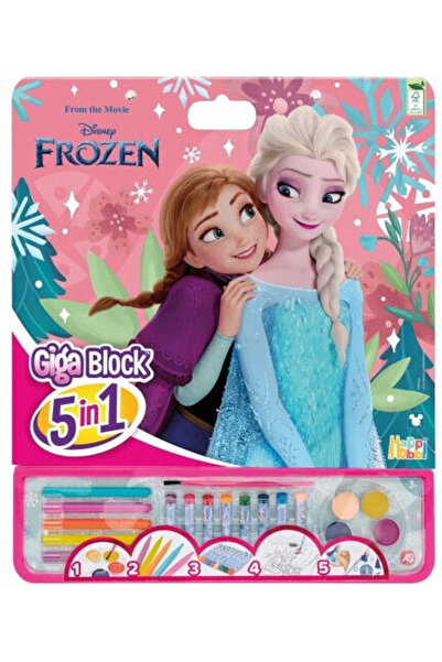 Other Σετ Ζωγραφικής Disney Frozen Giga Block Frozen 5 1 3+ Ετών 1023-62759