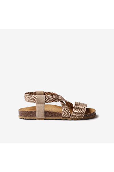 Toni Pons Women's / Girls' Sandals Getxo Bio Sandal with Elastic Straps Beige