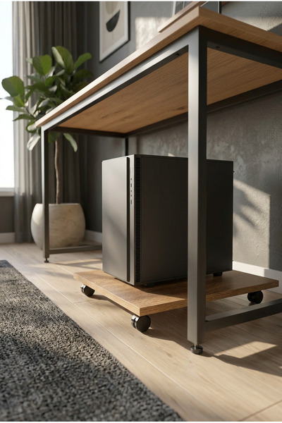 KODIGU Wheeled Computer Case Stand |   43X60Cm |   7cm Height