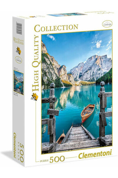 CLEMENTONI Puzzle Lacul Braies 2D 500 Piese Cod: 35039