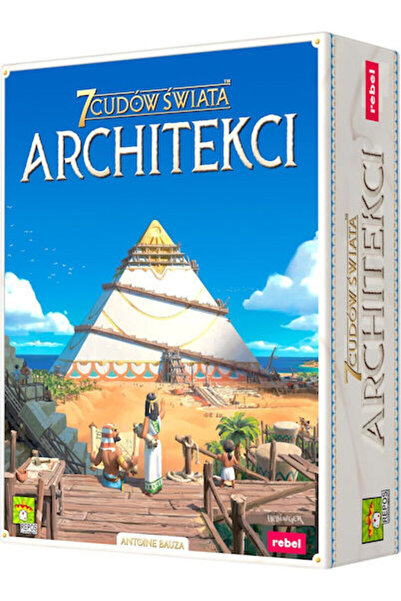 Rebel Joc de societate 7 Wonders: Architects (PL) pentru 2-7 jucători, 13+ an...