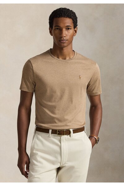 Ralph Lauren Blue Özel Tasarım Renkli Pony Yumuşak Pamuklu Tişört