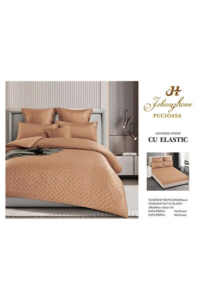 naniland.ro Lenjerie de Pat Finet Carouri 2 Persoane 6 Piese cu Elastic 180x2...