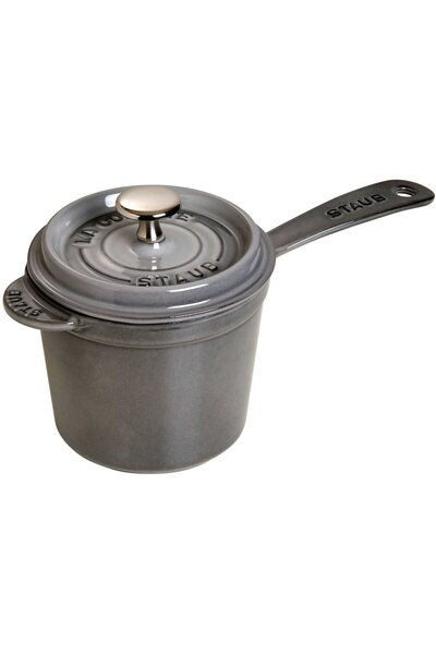 STAUB Cratita fonta, 18cm/2,8L, Graphite Grey -