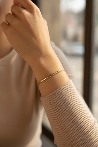Metanoia Cm Gold Color Laser Cut 65 mm Bracelet