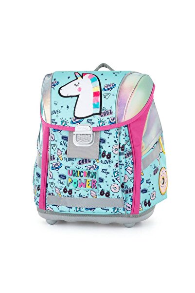 Karton PP Anatomical backpack for girls, Premium Light Unicorn Iconic Oxybag ...