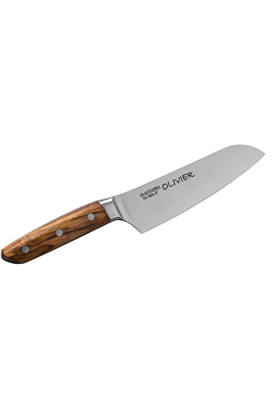 Satake Cutlery Cutit japonez de bucatarie, Universal, Satake Oliver, Otel, 17 cm