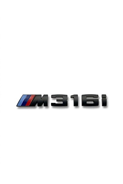 idealaksesuar Bmw M316I Trunk Lettering Black Color - Bmw M316I Trunk Letteri...