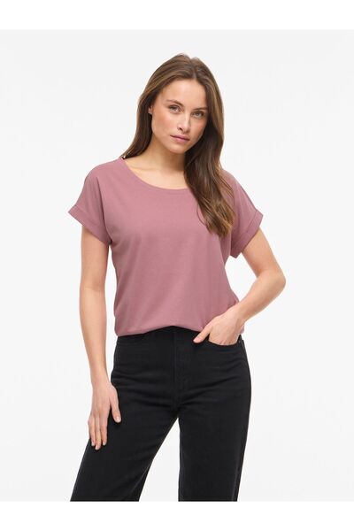 VILA T-Shirt VIDREAMERS Rundhals