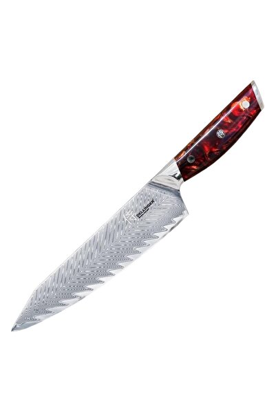 Dellinger Cutit, Dellinger, 205 mm, Rosu/Argintiu
