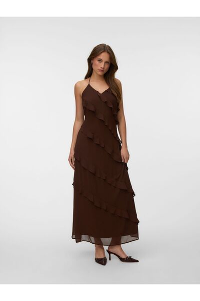 Vero Moda Kleid VMMARJORIE Langes Kleid