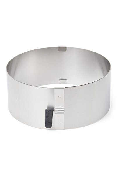 Patisse Forma reglabila pentru tort, Patisse, din otel inoxidabil, 17x30cm, c...