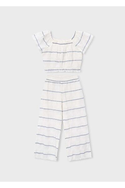 MAYORAL Girl's Striped 2-Piece Set