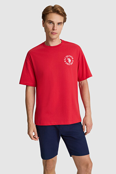 U.S. Polo Assn. Men's Red T-Shirt 50327160-Vr171