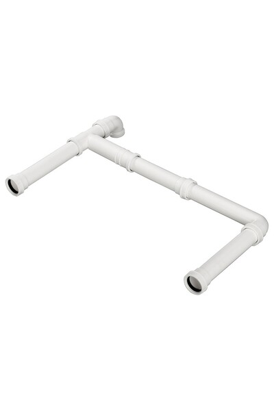 Blanco Σωληνώσεις 2 x 3 1/2" για σύνδεση δίγουρνου νεροχύτη με βαλβίδες 3 1/2"