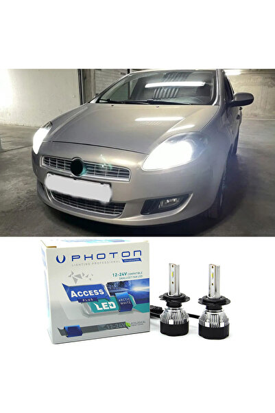 Photon Fiat Bravo Led Xenon Kısa Far Ampulü H1 Access Yeni Seri Beyaz
