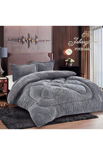 OEM Fur Duvet 2 Persons 3 Pieces 200x230 cm, Model PC-03