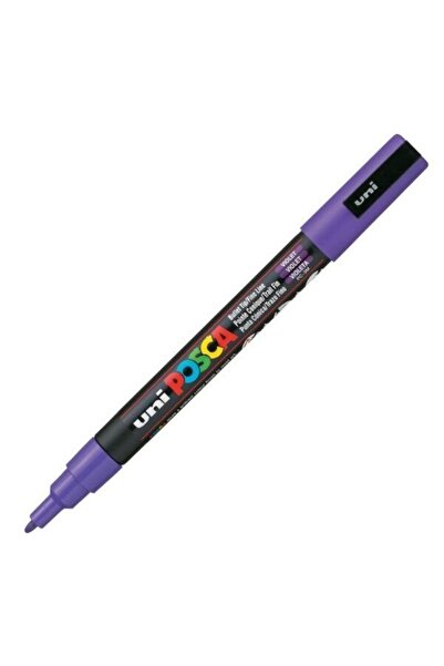 POSCA Λεπτός Μαρκαδόρος Βιολετί (PC-3M-ΒΙΟΛ)