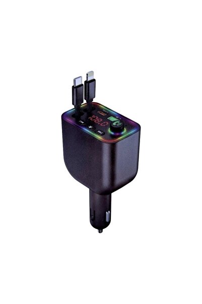 Tradesor Transmitter αυτοκινήτου Bluetooth με 2 καλώδια φόρτισης - Y4 - 811770