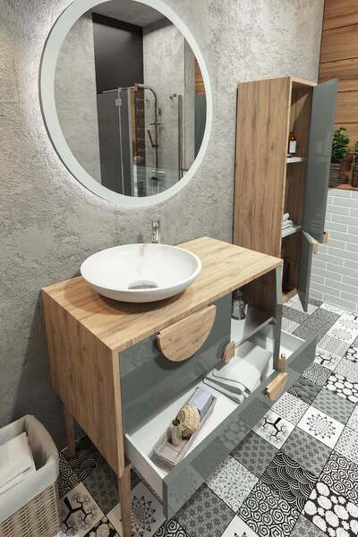 Dizayn banyo dolabı