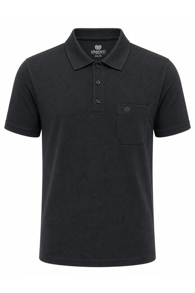 SİMENTİ Polo Collar Classic Fit Short Sleeve Men's Pocket T-Shirt 7648