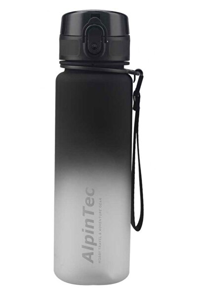 ALPINPRO Μπουκάλι Τριτάν Δίχρωμο Μαύρο/Λευκό 500ml (G-500BLWT)