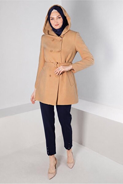 Alvina BIRDED HOODED COAT 90352