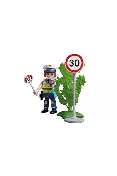 Playmobil Αστυνομικός με ταχύμετρο (72029)
