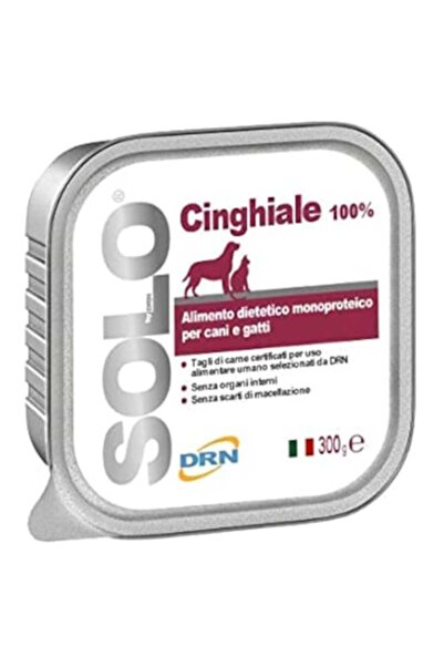 Solo Hrană pentru câini, Solo, conservă monoproteică, carne de mistreț, 300 g