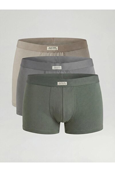 LC Waikiki Standard Fit Cotton Flexible Men's Boxer 3-Pack (S6)