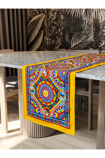 Skhome Colorful Modern Decorative Printed Runner 1 Piece 40X140Cm (Skr-73)