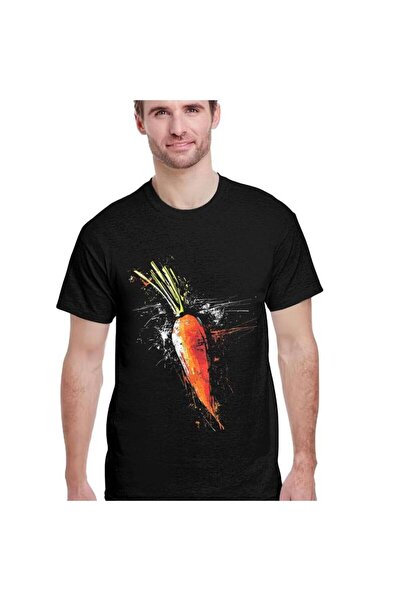 1001 Line تي شيرت Carrot Artwork Art - تي شيرت رجالي، تي شيرتات، تي شيرت رجال...